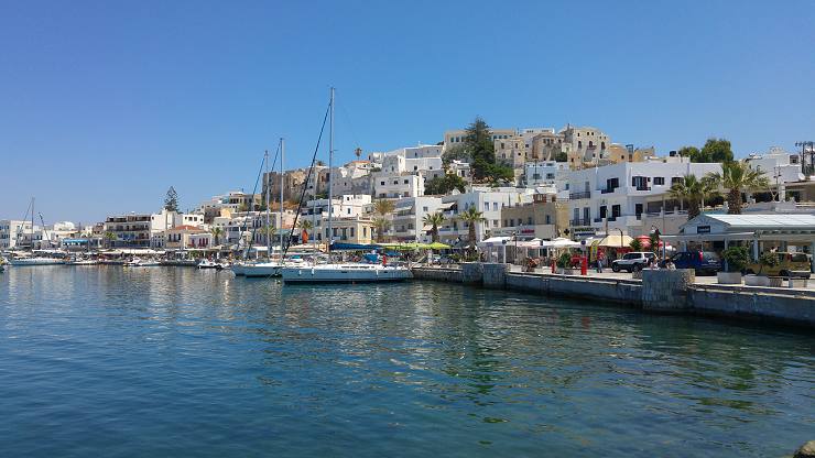 Naxos Town Seafront